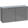 Armoires de salle de bains, 758 x 400 x 235 mm, modèle suspendu, En bois Black Matt Lacquer