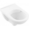 O.novo, Cuvette à fond creux, 360 x 560 mm, DirectFlush,sans troupour abattant/strong, modèle suspendu, sortie horizontale, En porcelaine sanitaire Blanc