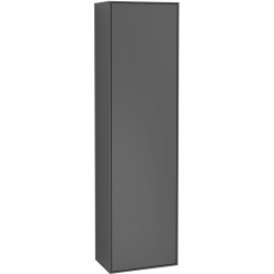 Finion, Armoires hautes, 418 x 1516 x 270 mm, Angulaire, modèle suspendu, En bois, Light Grey Matt Lacquer