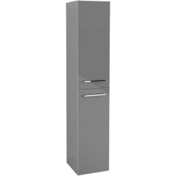 Avento, Armoires de salle de bains, 350 x 1760 x 370 mm, modèle suspendu, En bois Elm Impresso