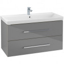 Avento, Meubles sous vasque, 780 x 514 x 452 mm, modèle suspendu, En bois Elm Impresso