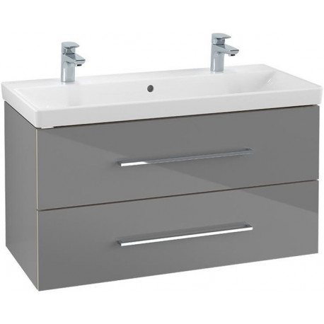 Avento, Meubles sous vasque, 980 x 514 x 452 mm, modèle suspendu, En bois Elm Impresso