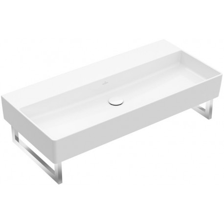 Memento 2.0, Lavabos muraux, 1000 x 470 mm, Rectangulaire, pour robinetterie murale, sans troude robinetterie, sans trop-plein, Les modèles sans trop-plein doivent être équipés d'une bonde ne pouvant être fermée, TitanCeram