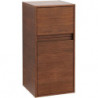 Antheus, Armoires de salle de bains, 400 x 850 x 400 mm, modèle suspendu, En bois Black Ash