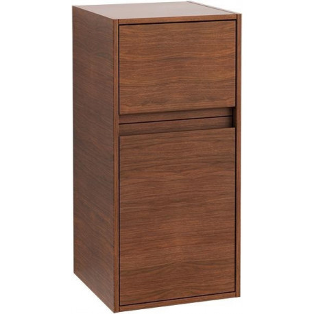 Antheus, Armoires de salle de bains, 400 x 850 x 400 mm, modèle suspendu, En bois American Walnut