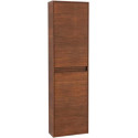 Antheus, Armoires de salle de bains, 480 x 1700 x 200 mm, modèle suspendu, En bois American Walnut
