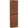 Antheus, Armoires de salle de bains, 480 x 1700 x 200 mm, modèle suspendu, En bois American Walnut
