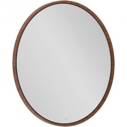 Antheus, Miroirs de salle de bains, 850 x 850 x 35 mm, modèle suspendu, En bois 