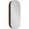 Antheus, Miroirs de salle de bains, 600 x 1400 x 178 mm, modèle suspendu, En bois 