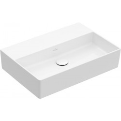 Memento 2.0, Lavabos muraux, 500 x 420 mm, Rectangulaire, modèle meulé, pour robinetterie murale, sans troude robinetterie, sans trop-plein, Les modèles sans trop-plein doivent être équipés d'une bonde ne pouvant être fermée, TitanCeram
