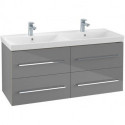Avento, Meubles sous vasque, 1180 x 514 x 452 mm, modèle suspendu, En bois Elm Impresso