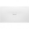 Squaro Infinity, Receveurs de douche rectangulaires, 900 x 40 x 15 mm, Rectangulaire, Installation à fleur du sol / dans une niche Stone White