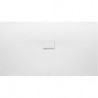 Squaro Infinity, Receveurs de douche rectangulaires, 800 x 40 x 15 mm, Rectangulaire, modèles standard installation universelle Stone White