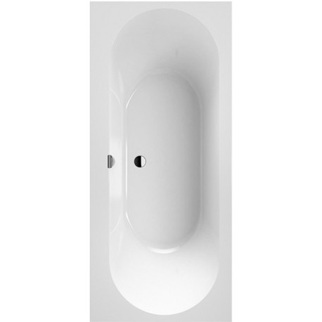 Système Balnéo, Oberon 2.0, Baignoire, UBQ180OBR2DV, Rectangulaire, Quaryl®, 1800 x 800 mm, blanc, Special Combipool Active (AP), 