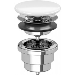Accessoires appartenant à plusieurs collections, Accessoires, Diamètre: 32 mm, Les modèles sans trop-plein doivent être équipés d'une bonde ne pouvant être fermée