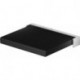 Siège de douche en Duravit OPENSPACE pliable alu / anthracite