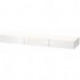 Etagère tiroirDURASTYLE 440x1800x150mm blanc brillant