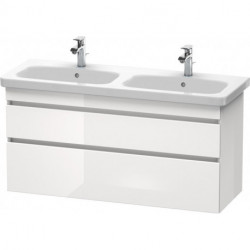 Meuble sous-vasque DURASTYLE 448x1230x610mm blanc brillant
