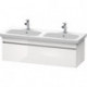 Meuble sous-vasque DURASTYLE 448x1230x398mm blanc brillant