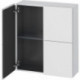 Armoire Duravit L-CUBE 700x243x800mm blanc mat