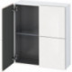 Armoire Duravit L-CUBE 700x243x800mm blanc brillant lack