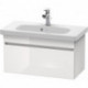 Meuble sous-vasque DURASTYLE 730x350mm blanc brillant