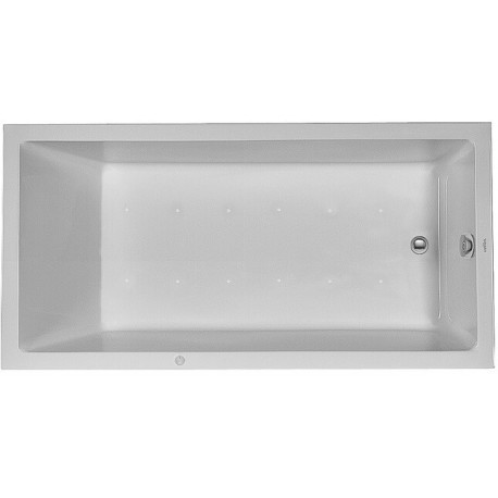 Baignoire Bain à remous rectangulaire STARCK 301 l 180x90 blanc 1 RS Jet-Syst
