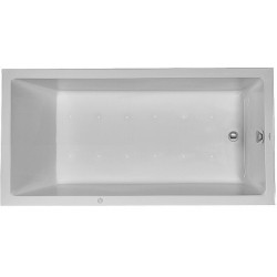 Baignoire Bain à remous rectangulaire STARCK 301 l 180x90 blanc 1 RS Combi-Syst P