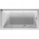 Baignoire Bain à remous rectangulaire STARCK 221 l 170x90 blanc 1 RS Jet-Syst