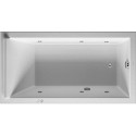 Baignoire Bain à remous rectangulaire STARCK 221 l 170x90 blanc 1 RS Jet-Syst