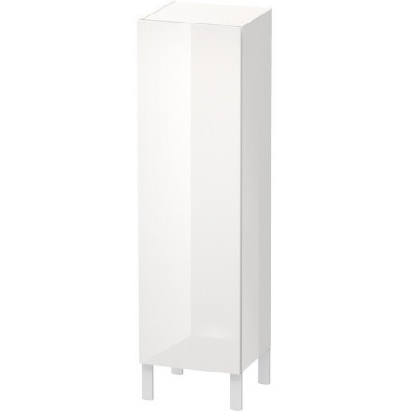 Armoire Duravit L-CUBE ind 250/500x200/363x901/1320mm ouverture gauche blanc mat