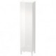 Armoire L-CUBE INDIVIDUAL 250/500x200/363x1321/2000mm ouverture gauche blanc brillant