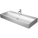 Lavabo Duravit VERO AIRavec trop plein plage de robinettrie geschl 1200x470mm 1 trou de robinetterie blanc