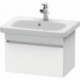 Meuble sous-vasque DURASTYLE 368x580x398mm blanc mat