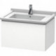 Meuble sous-vasque L-CUBE 469x670x408mm blanc mat