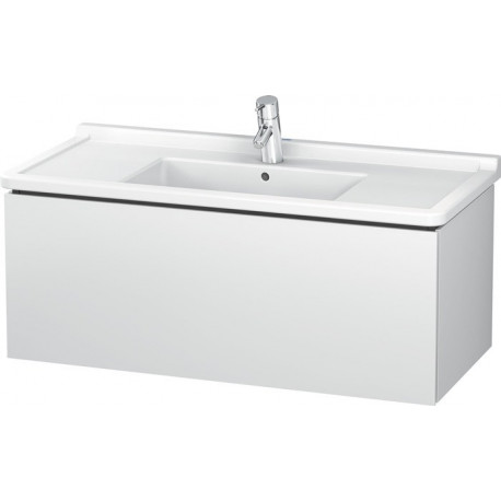 Meuble sous-vasque L-CUBE 469x1020x408mm blanc mat
