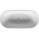 Baignoire LUV 1800x850mm Sur pied 2 dossiers blanc 