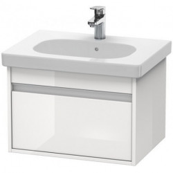 Meuble sous-vasque KETHO 455x600x410mm blanc brillant