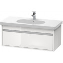 Meuble sous-vasque KETHO 455x1000x410mm blanc brillant