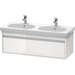 Meuble sous-vasque KETHO 455x1150x410mm blanc brillant