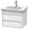 Meuble sous-vasque KETHO 455x600x480mm blanc brillant