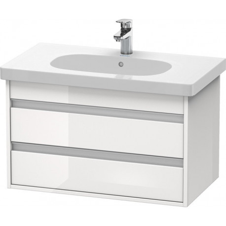 Meuble sous-vasque KETHO 465x800x480mm blanc brillant