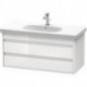 Meuble sous-vasque KETHO 455x1000x480mm blanc brillant