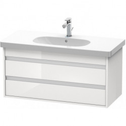 Meuble sous-vasque KETHO 455x1000x480mm blanc brillant