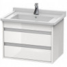 Meuble sous-vasque KETHO 465x650x480mm blanc brillant