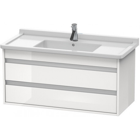 Meuble sous-vasque KETHO 465x1000x480mm blanc brillant