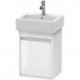 Meuble sous-vasque KETHO 320x400x550mm ouverture droite blanc brillant