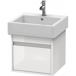 Meuble sous-vasque KETHO 440x450x410mm blanc brillant