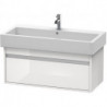 Meuble sous-vasque KETHO 440x950x410mm blanc brillant