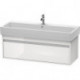Meuble sous-vasque KETHO 440x1150x410mm blanc brillant